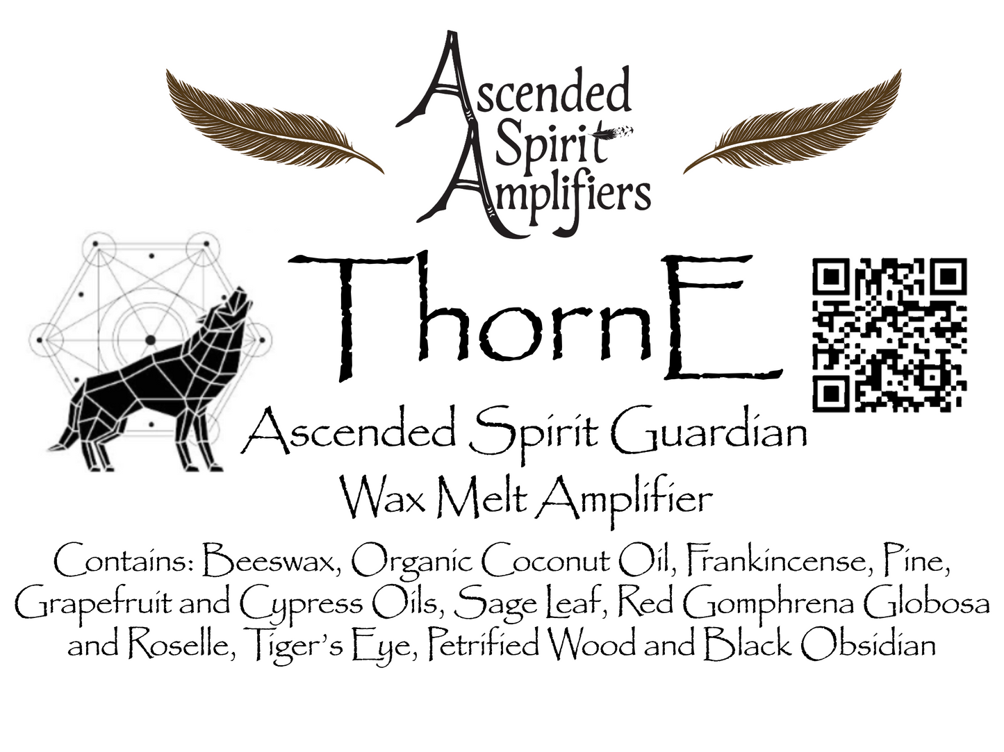 🐺 Thorne Spirit Guardian Wax Melt Amplifier 🐺
