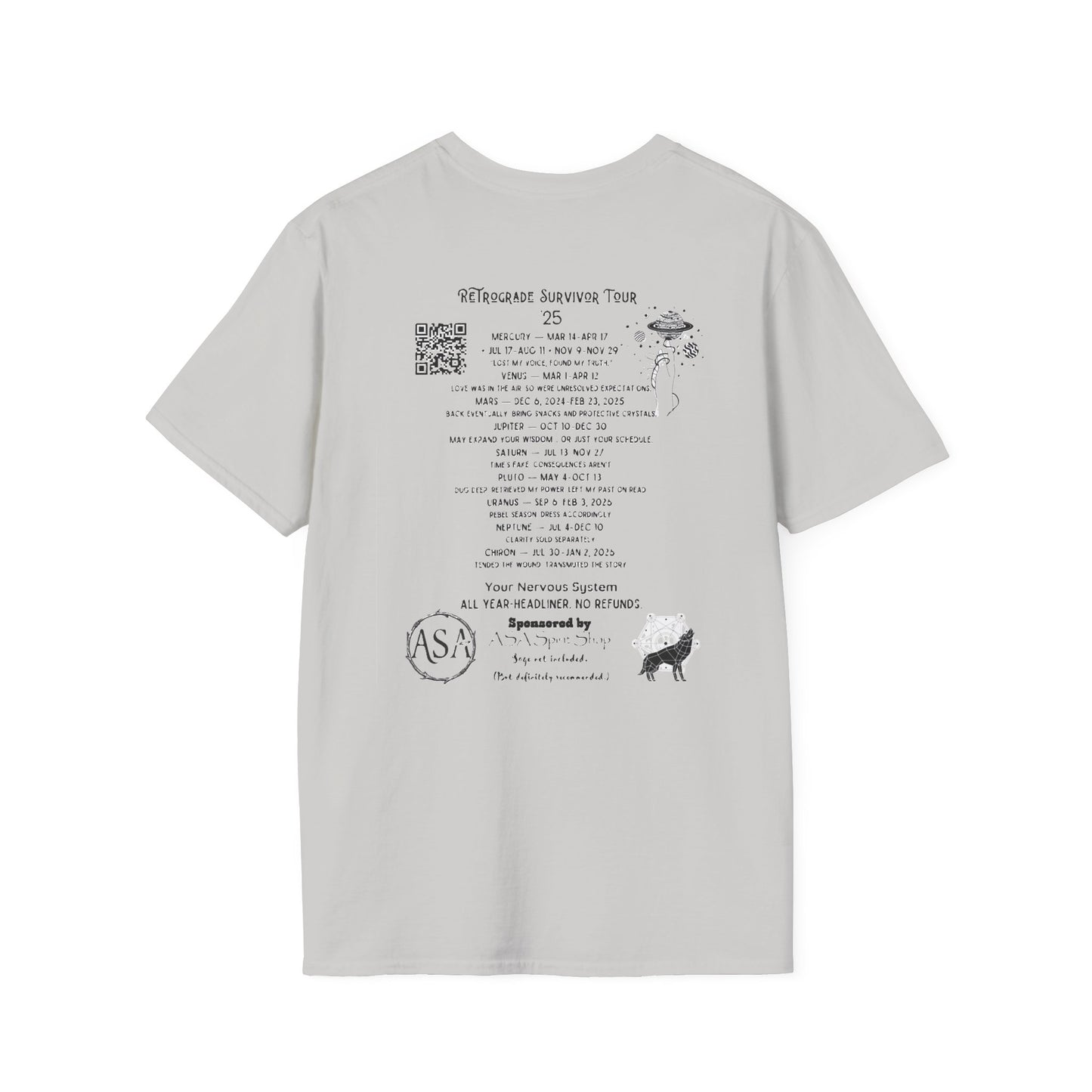 💫Retrograde Survivor Tour '25 T-Shirt💫