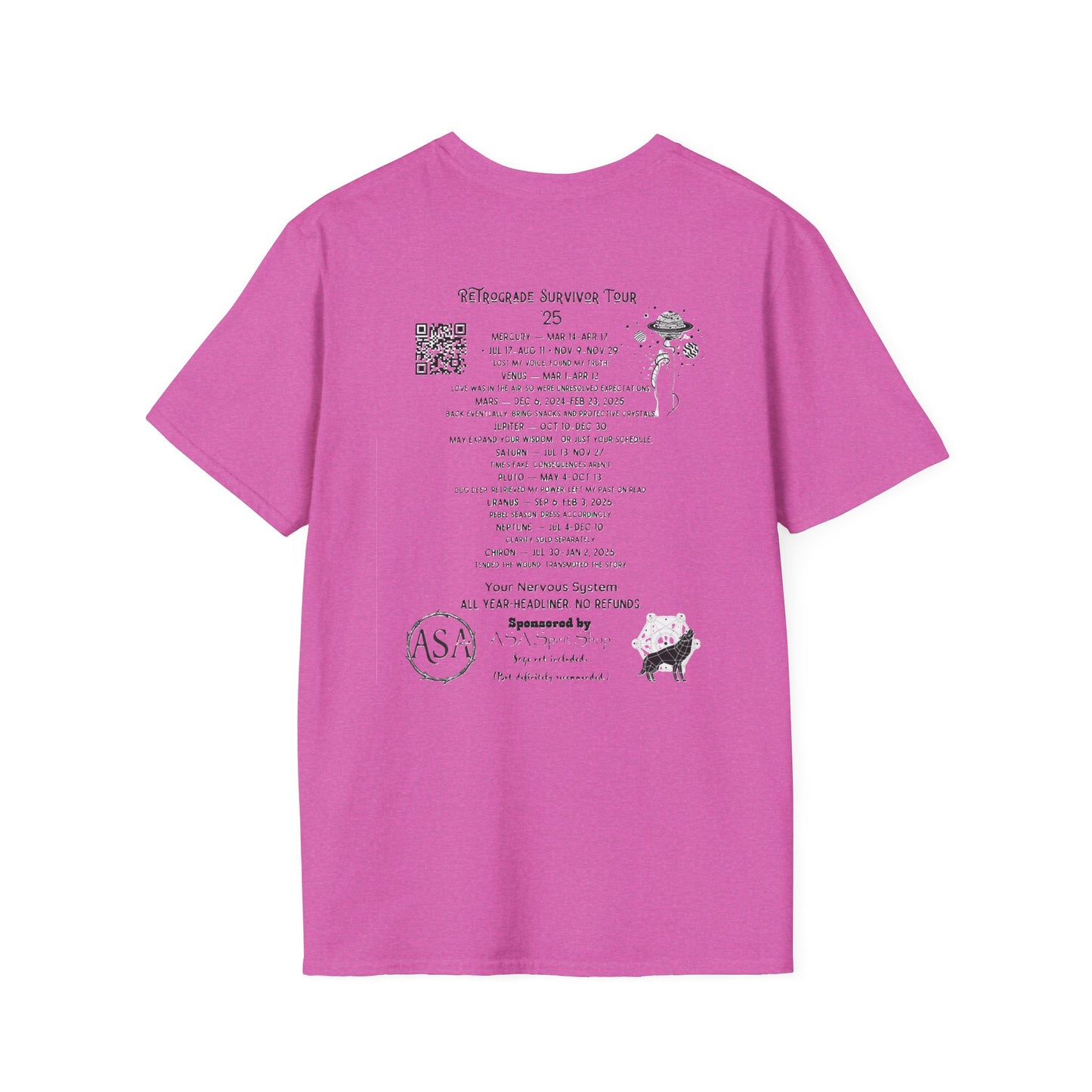 💫Retrograde Survivor Tour '25 T-Shirt💫