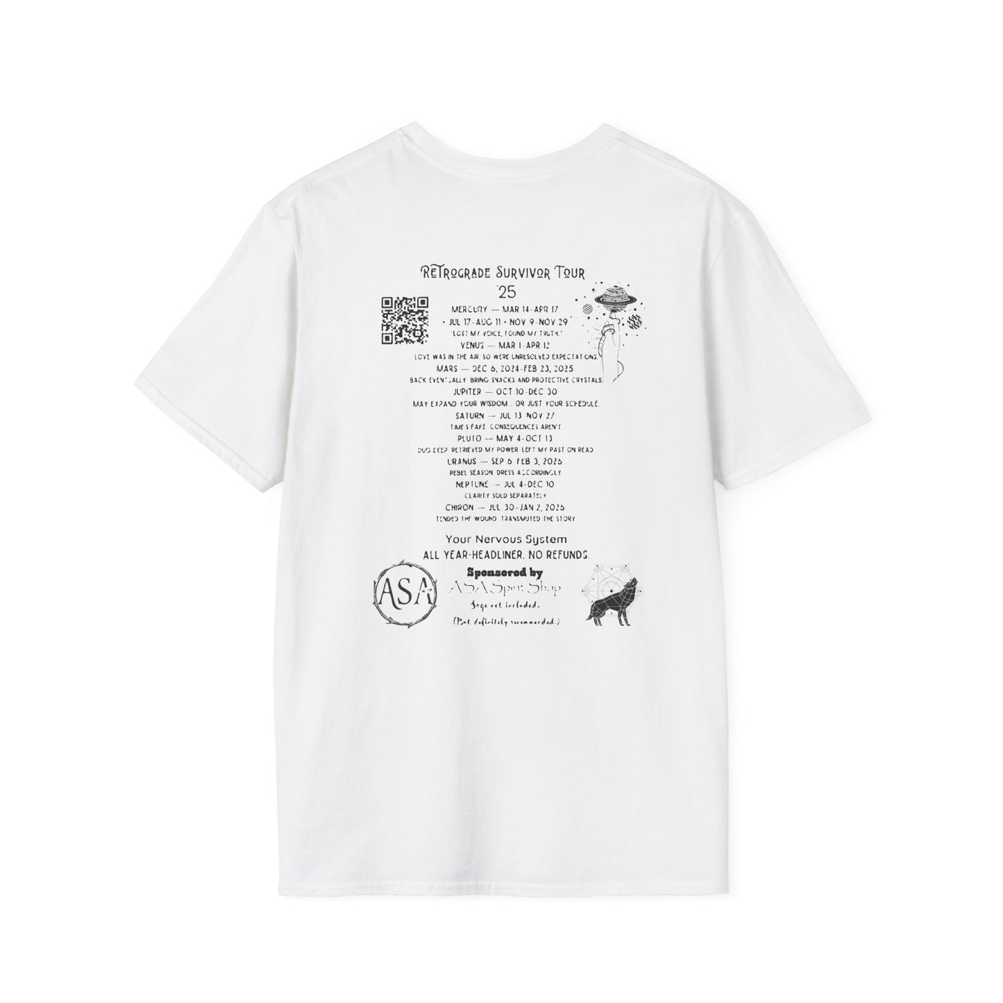 💫Retrograde Survivor Tour '25 T-Shirt💫