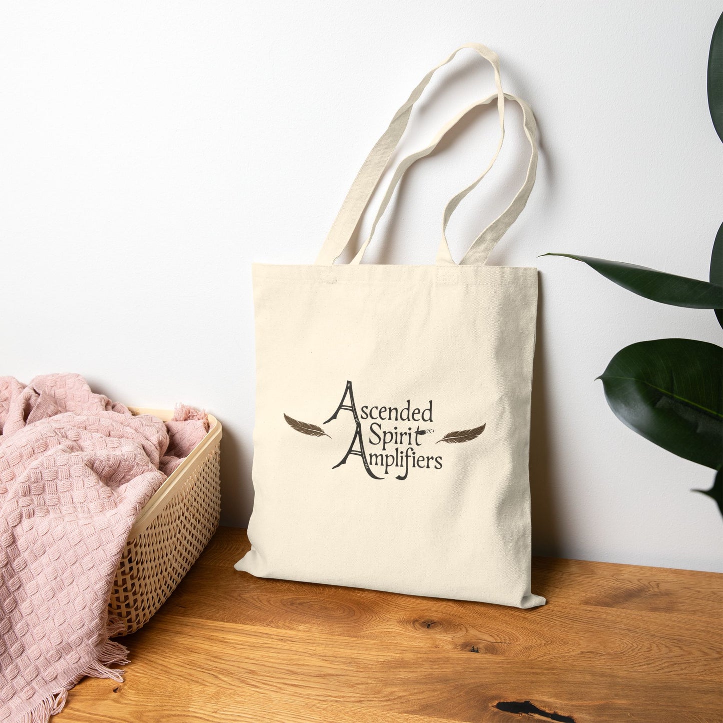 🪶 ASA Logo Cotton Canvas Tote Bag 🪶